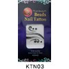 Tatuaje relieve uñas-KTN03