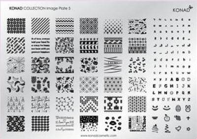 Placa de diseños Colección 5