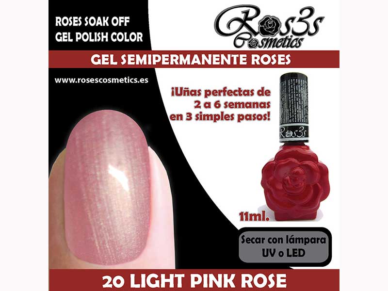 20-Light Pink Rose 11 ml