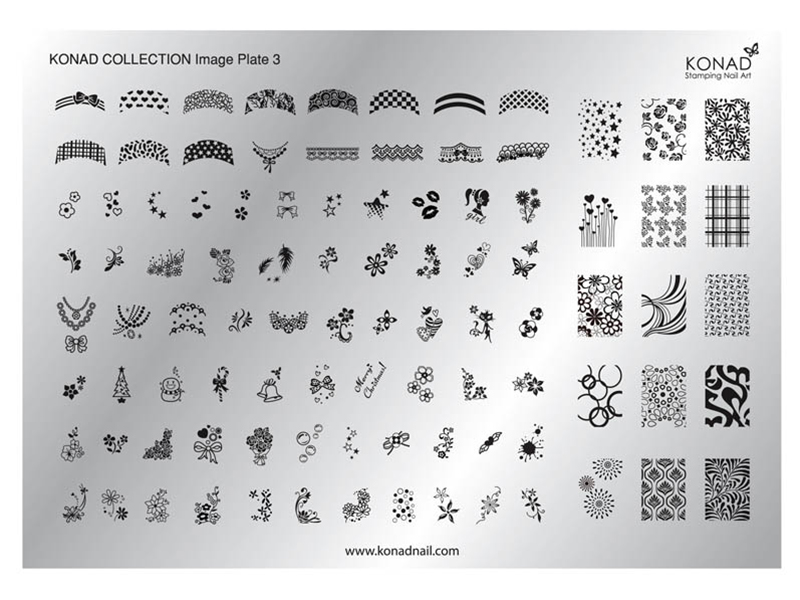 Placa de diseños Colección 3