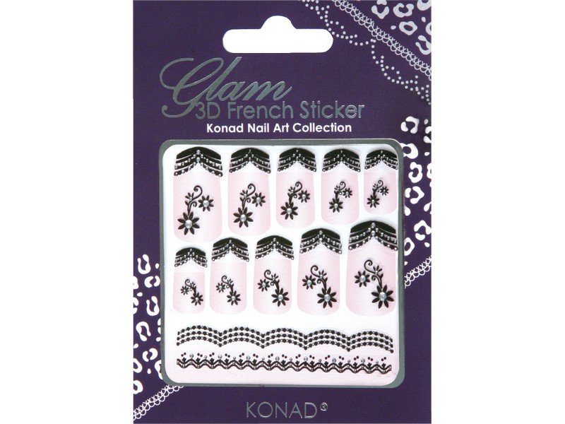 Glam sticker 3D para uñas KGI-B05