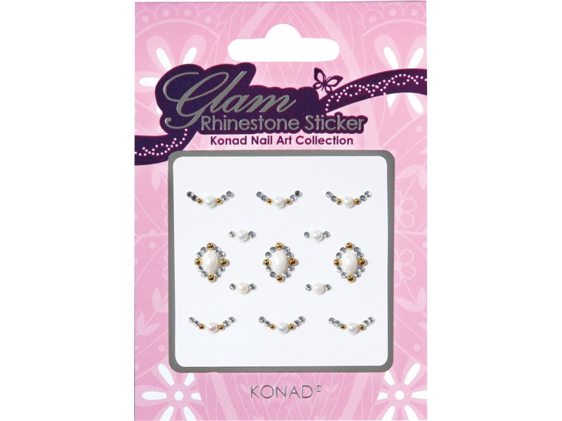 Glam sticker brillantes para uñas KNSS-08